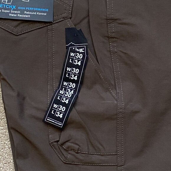 KUHL Resistor Jean 30x34 Klassik Fit Stretch Water Resistant Black Moss NWT - Picture 5 of 14